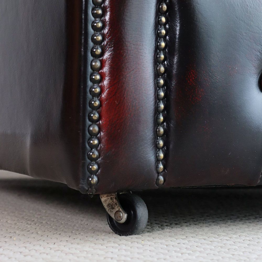 オシャレな特等席♪ チェスターフィールドソファ1人掛 VC106-143