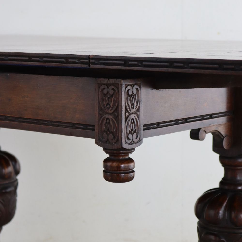 オシャレなブルボーズレッグ♪ ドローリーフテーブル VC106-170