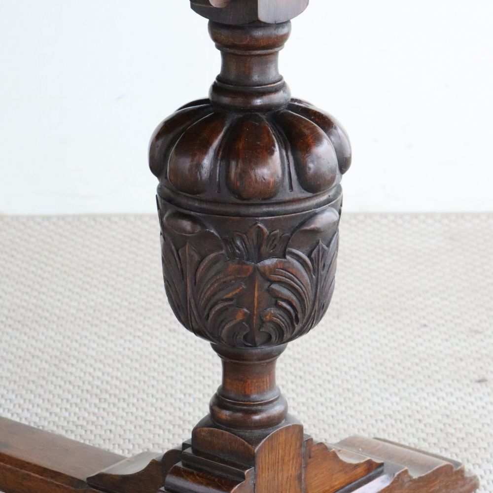 オシャレなブルボーズレッグ♪ ドローリーフテーブル VC106-170