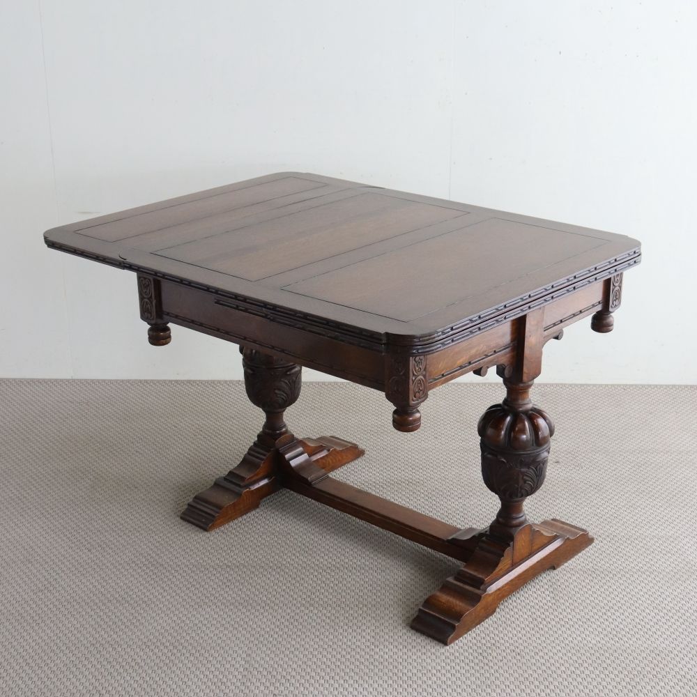 オシャレなブルボーズレッグ♪ ドローリーフテーブル VC106-170