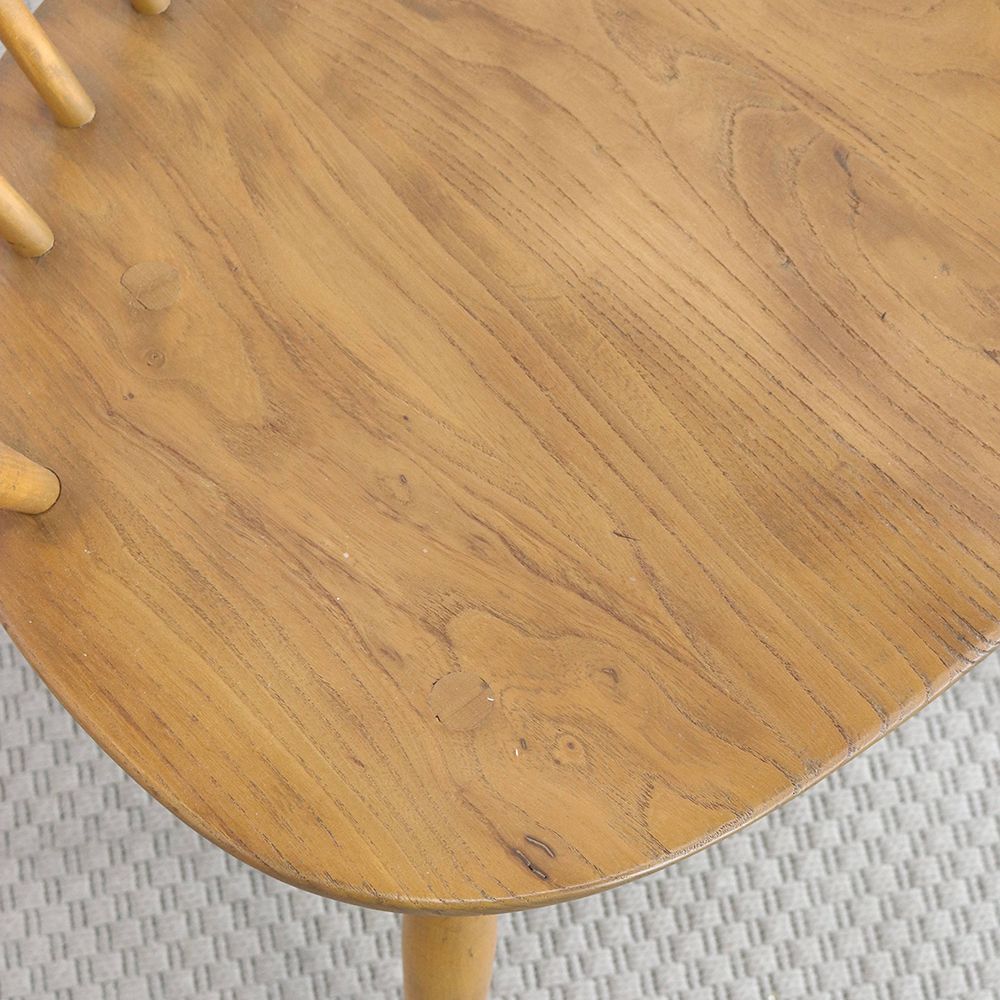 アームは牛の角の形♪ アーコール・カウホーンチェア【ERCOL / No.451 Low-sated Fireside Chair】 VC106-193-01