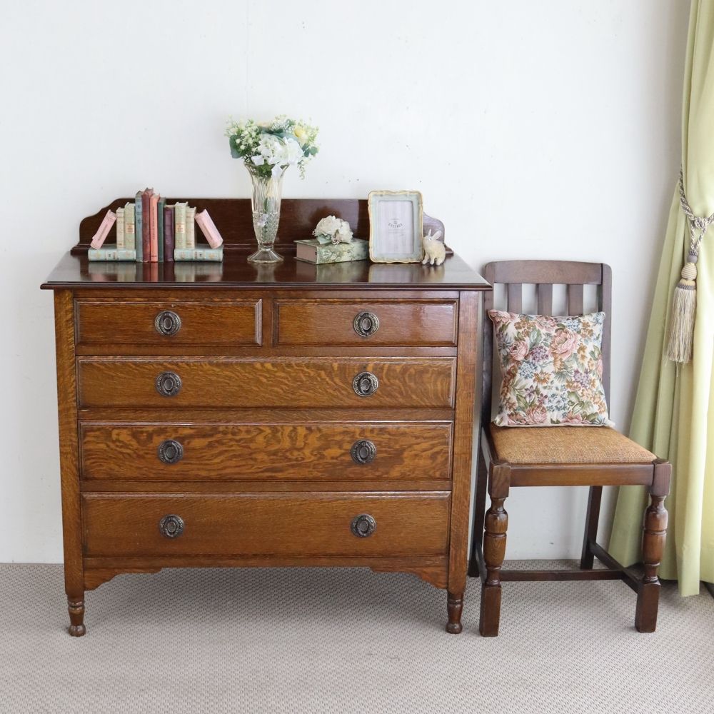 オシャレなハンドルがアクセント♪ チェスト VC106-211