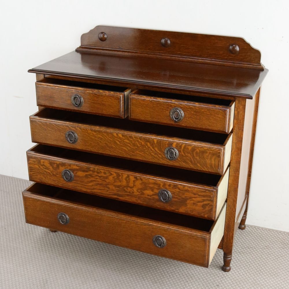 オシャレなハンドルがアクセント♪ チェスト VC106-211