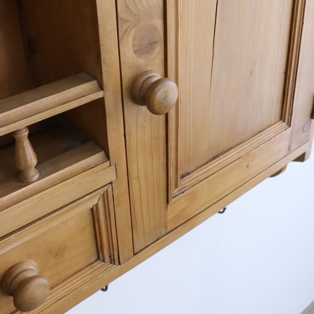 オシャレな壁面収納♪ パインウォールラック VC106-231-001