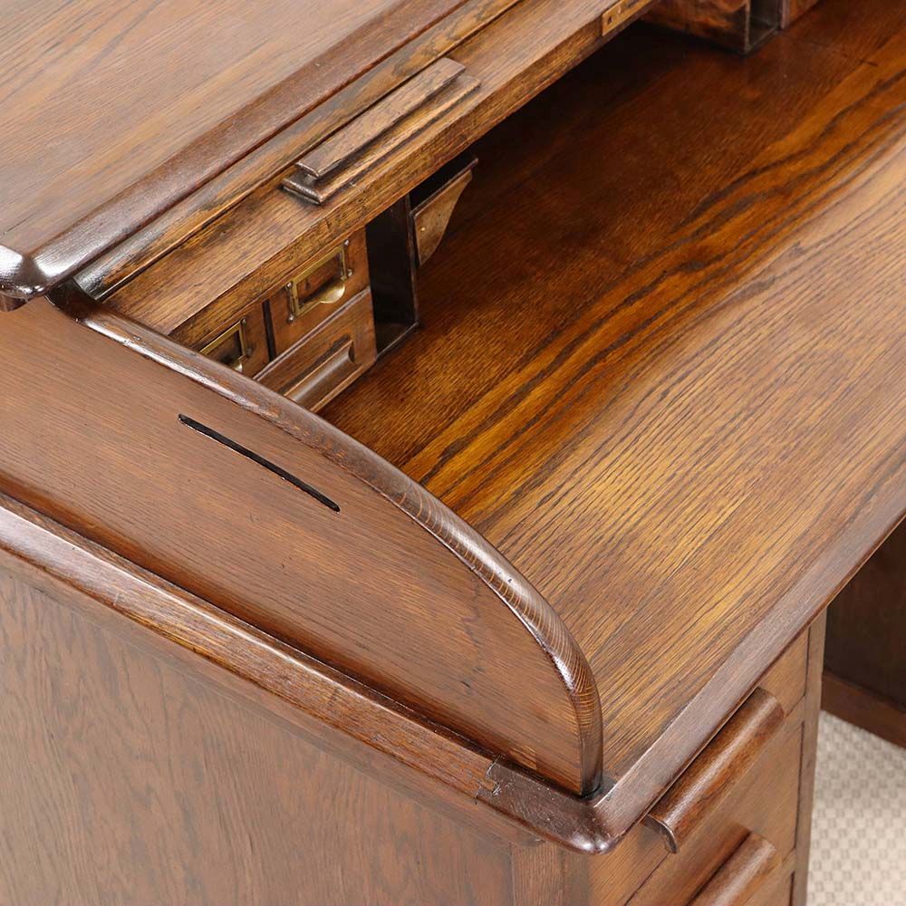 オシャレなロールトップ♪ デスクHarris Lebus VC106-241