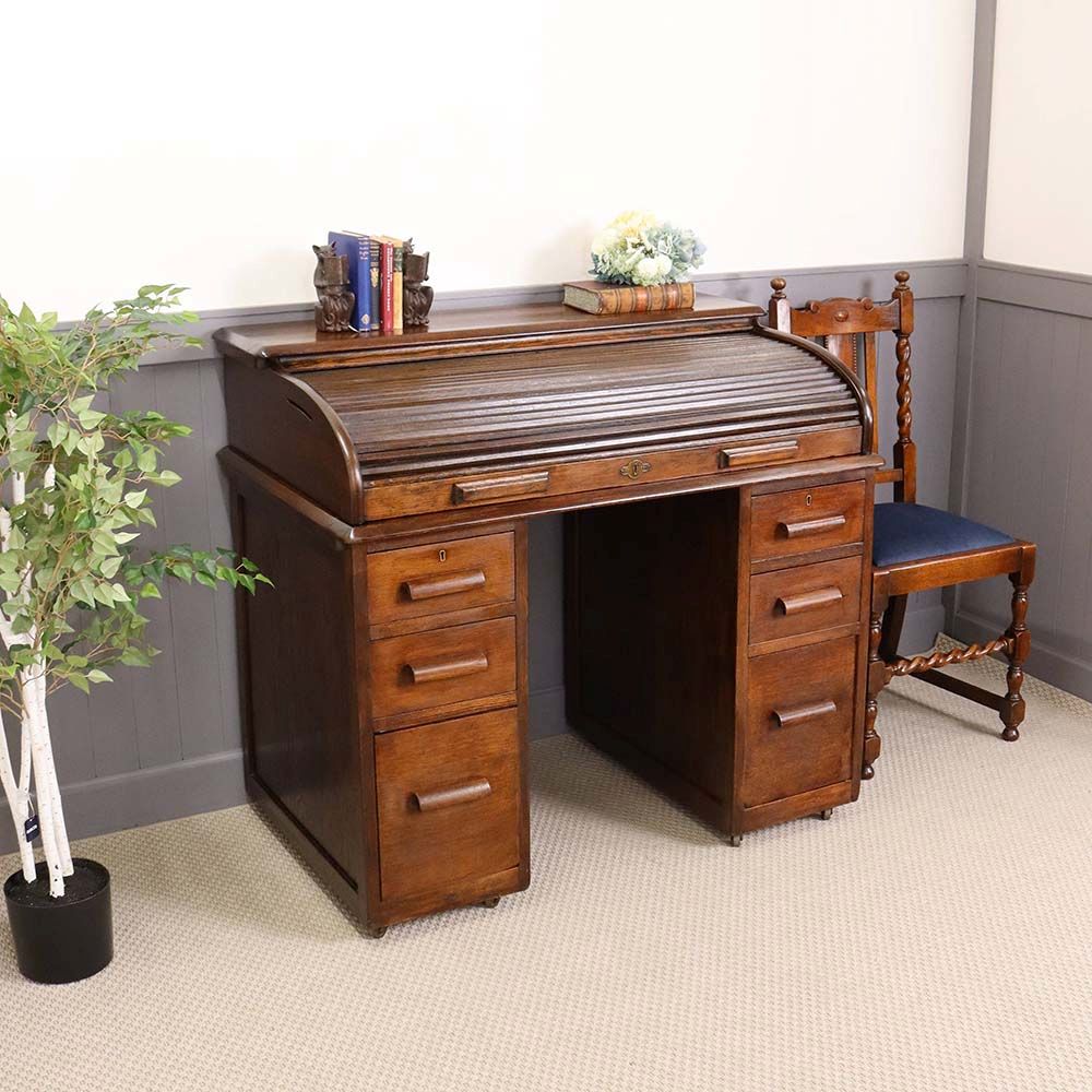 オシャレなロールトップ♪ デスクHarris Lebus VC106-241