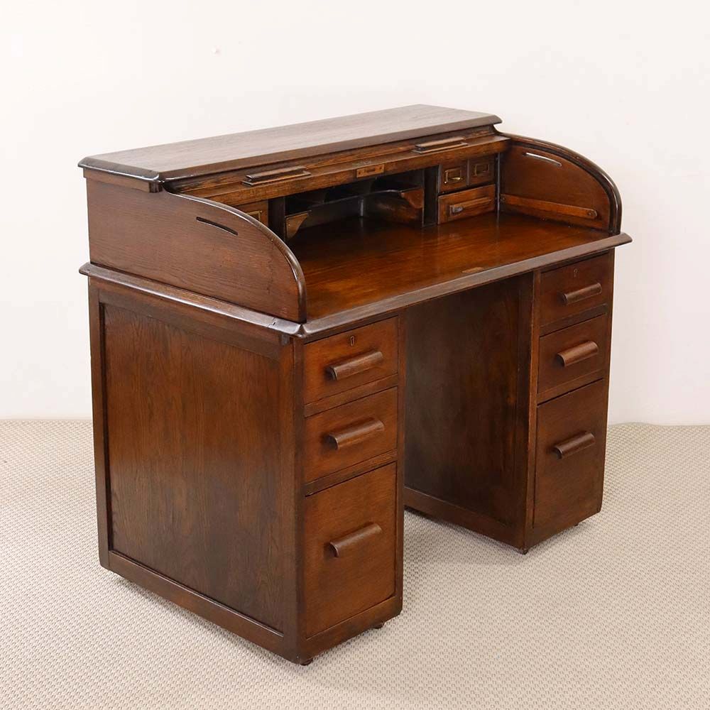 オシャレなロールトップ♪ デスクHarris Lebus VC106-241