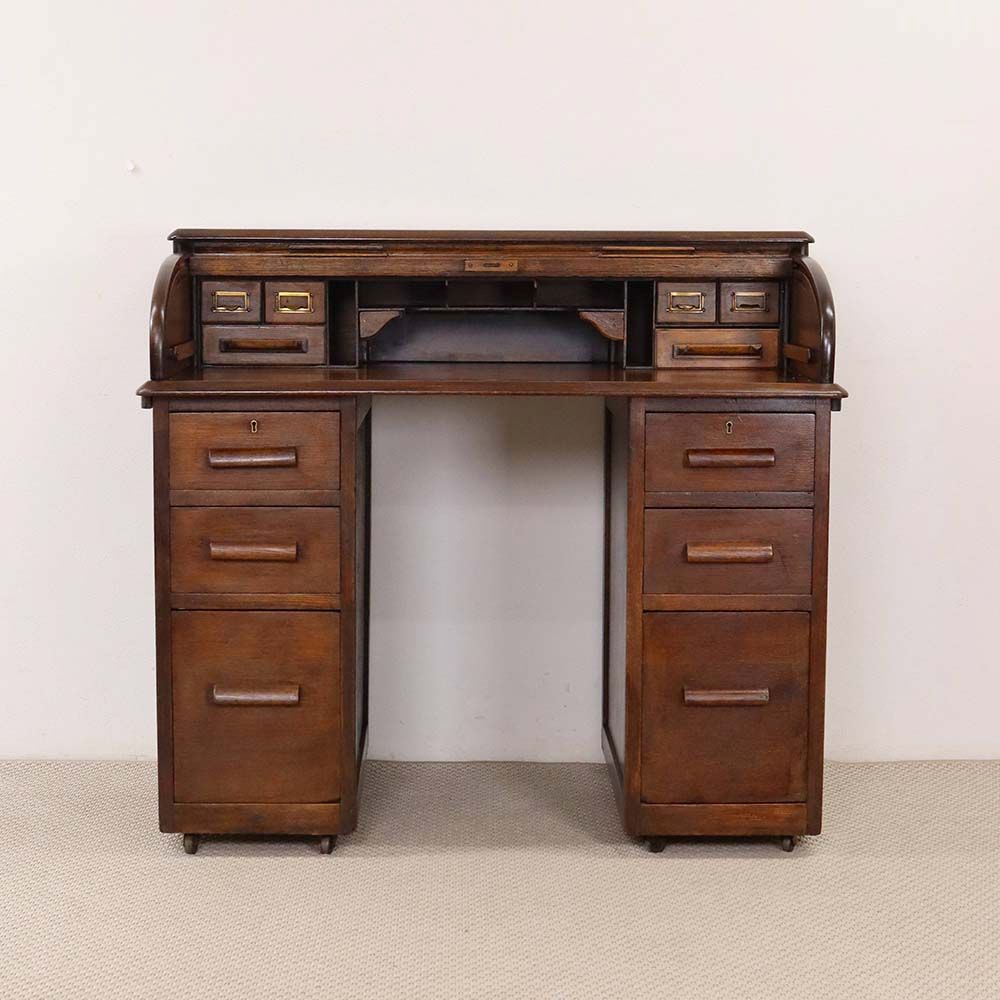 オシャレなロールトップ♪ デスクHarris Lebus VC106-241