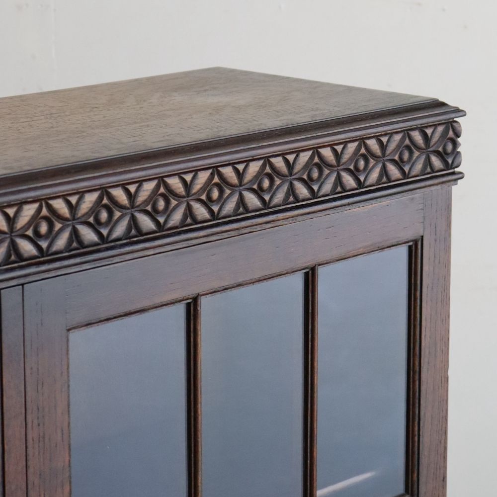 オシャレな装飾がお気に入り♪ ブックケース【WARING&GILLOW(ワーリング・アンド・ギロー)】 VC107-004