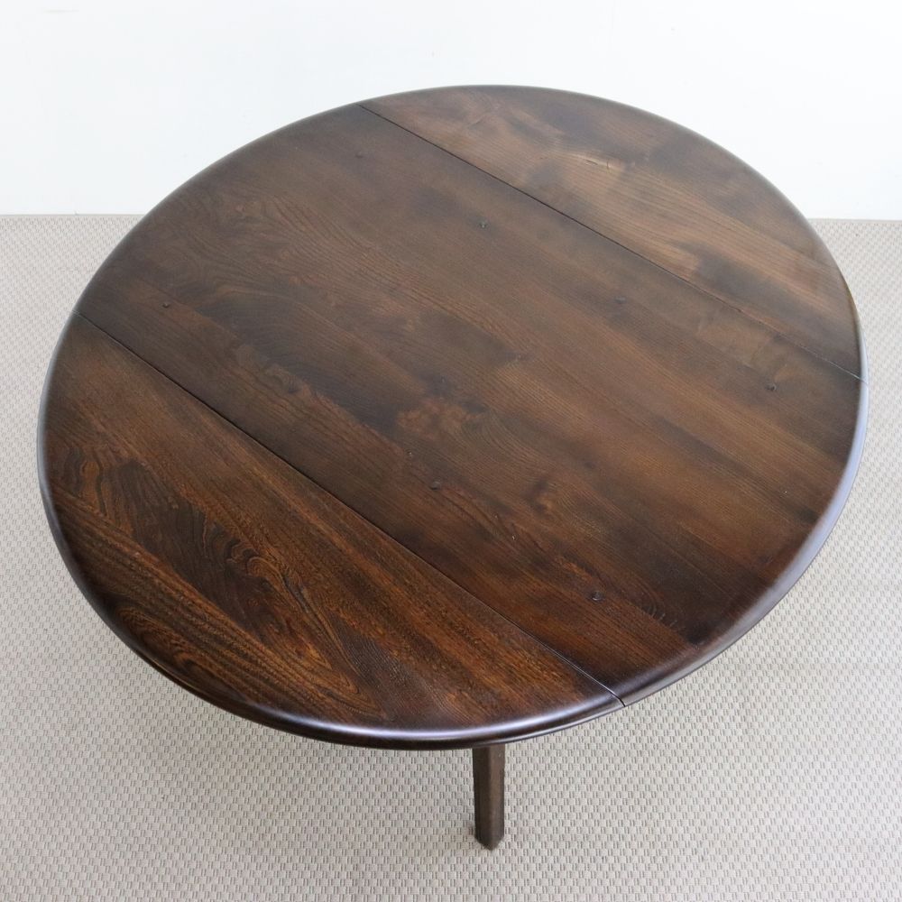 食卓はアーコールで♪ ドロップリーフテーブル【Ercol/No.377】 VC107-022
