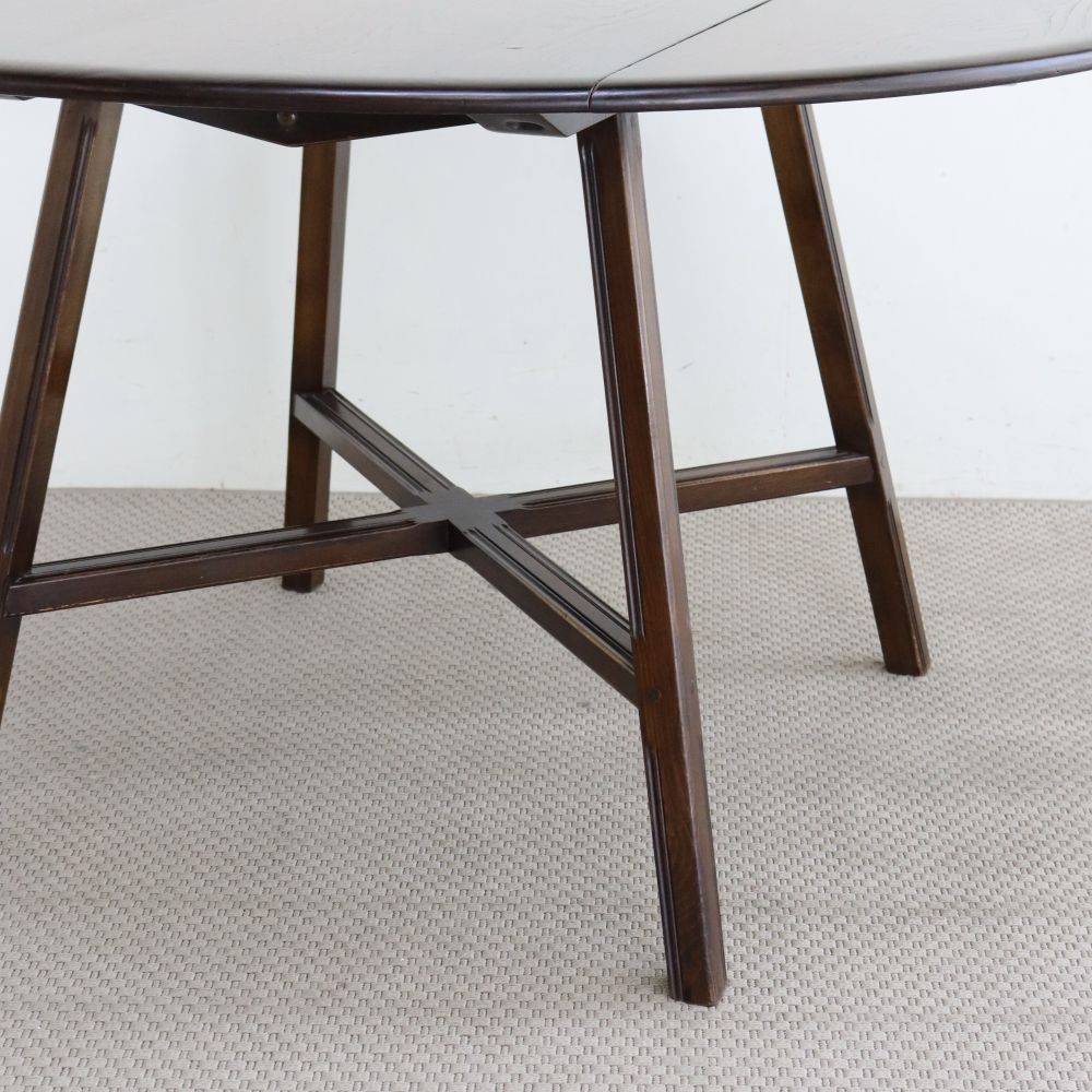 食卓はアーコールで♪ ドロップリーフテーブル【Ercol/No.377】 VC107-022