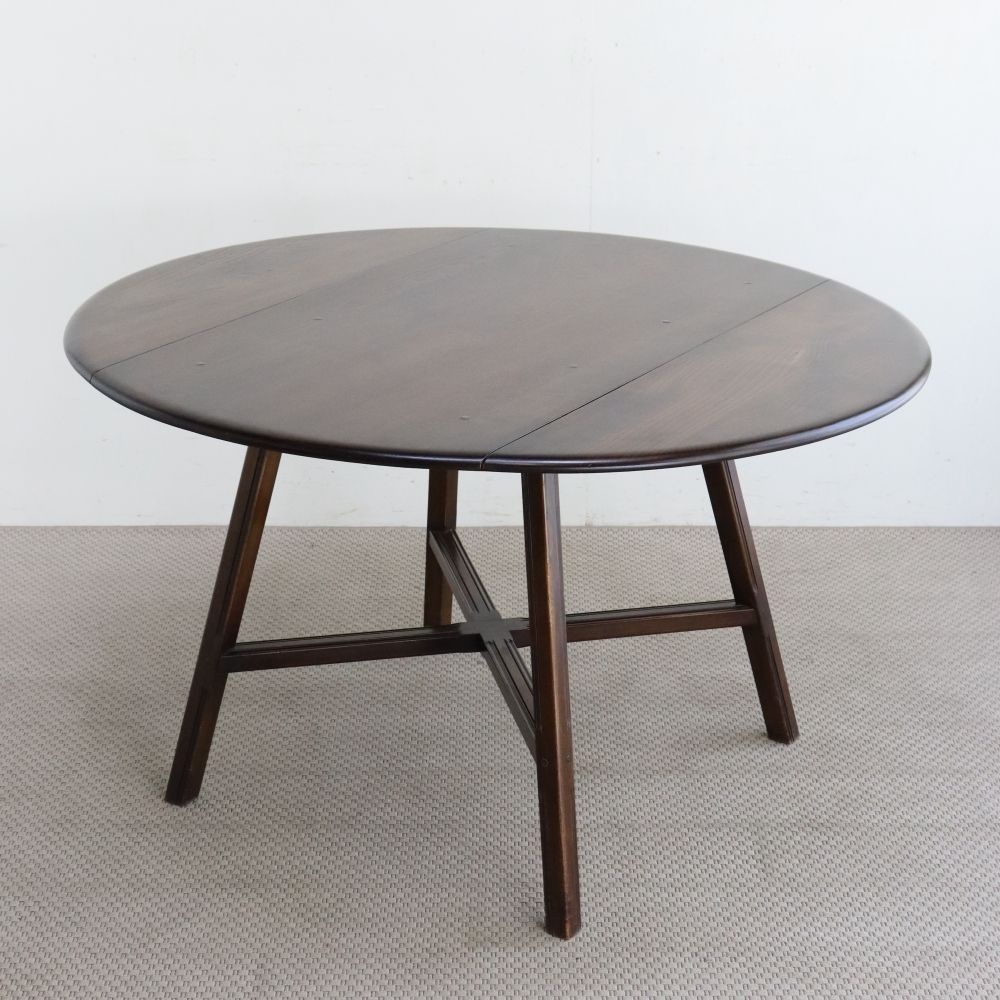 食卓はアーコールで♪ ドロップリーフテーブル【Ercol/No.377】 VC107-022