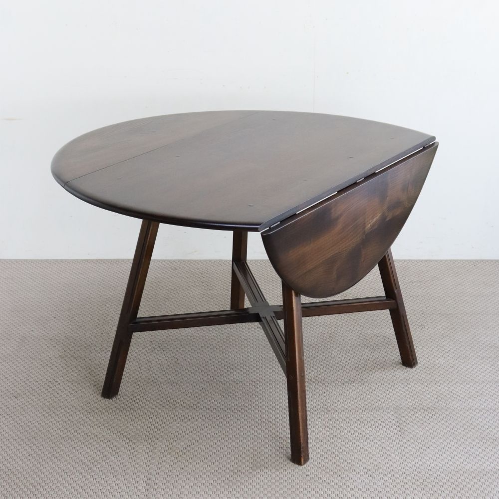 食卓はアーコールで♪ ドロップリーフテーブル【Ercol/No.377】 VC107-022
