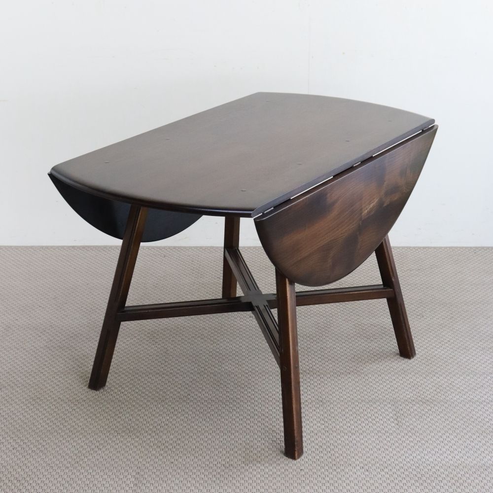 食卓はアーコールで♪ ドロップリーフテーブル【Ercol/No.377】 VC107-022