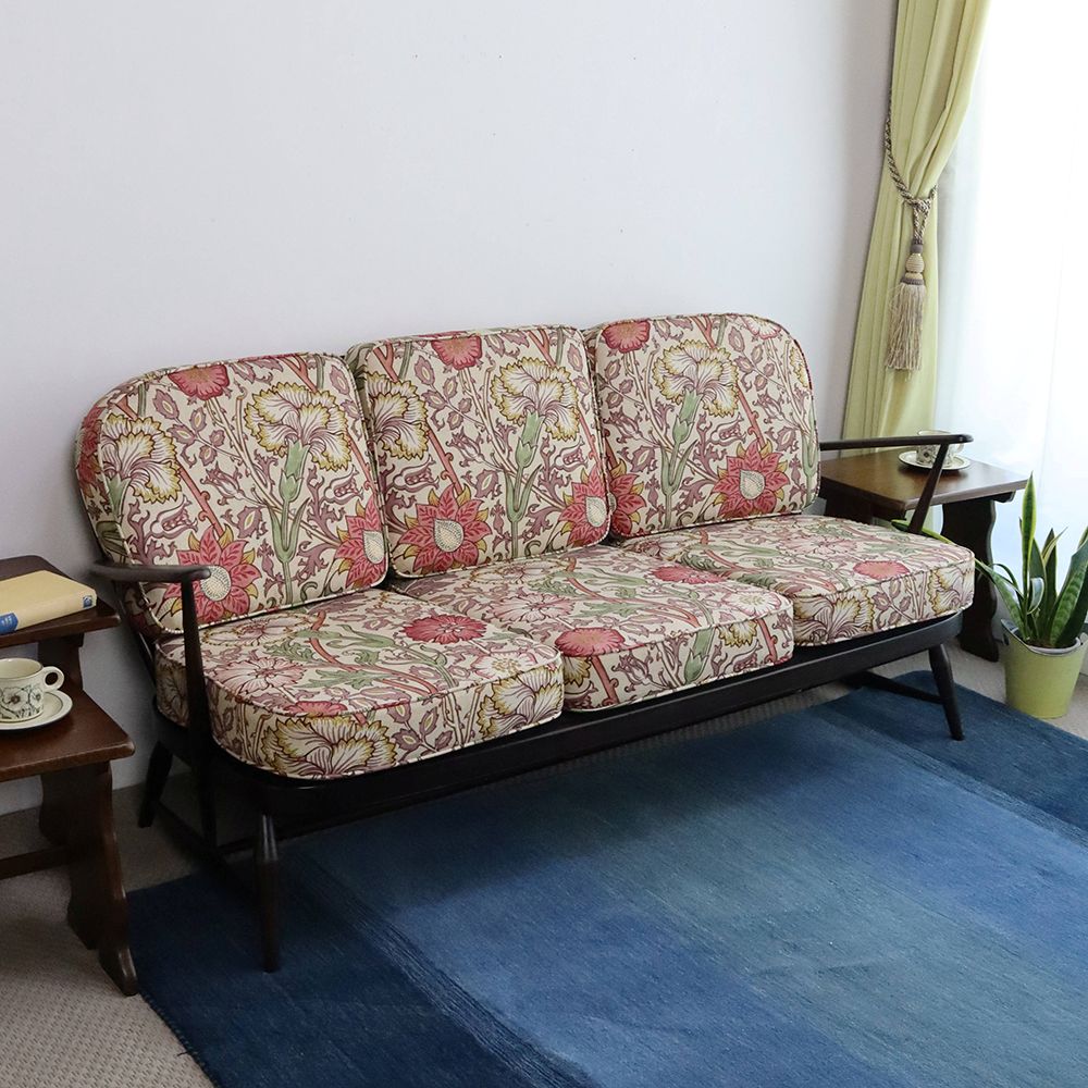 ゆったりサイズです♪ 3人掛けソファ【Ercol No.334/3】 VC107-039001MORRIS