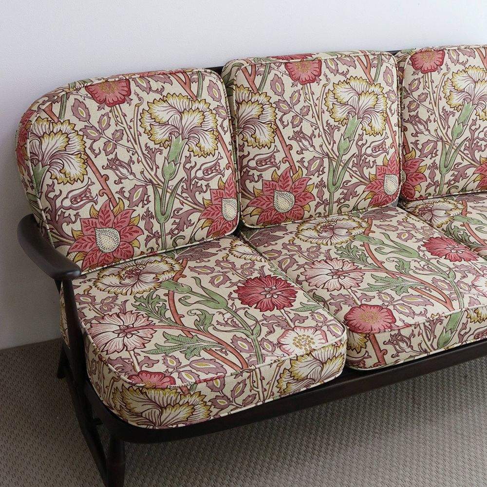 ゆったりサイズです♪ 3人掛けソファ【Ercol No.334/3】 VC107-039001MORRIS