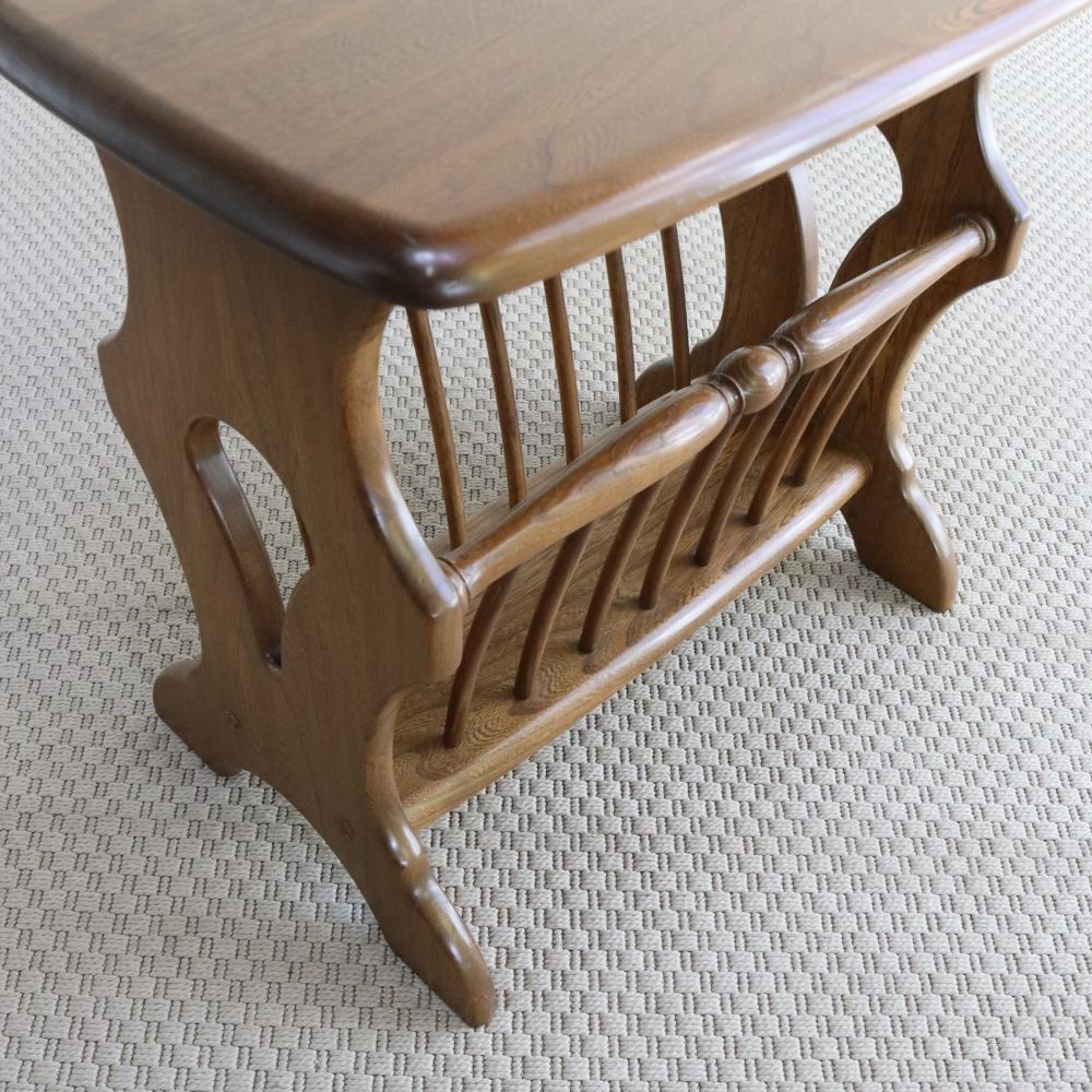 アーコールで足下もオシャレに♪ マガジンラック 【ERCOL/No.974】 VC107-051