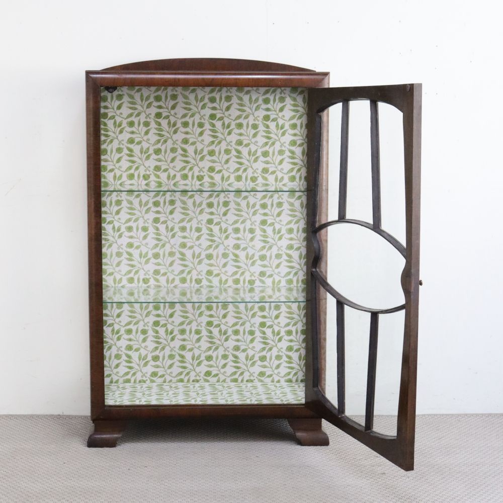 インパクト抜群♪ ディスプレイキャビネット【Morris&Co./Rosehip】 VC107-062MORRIS