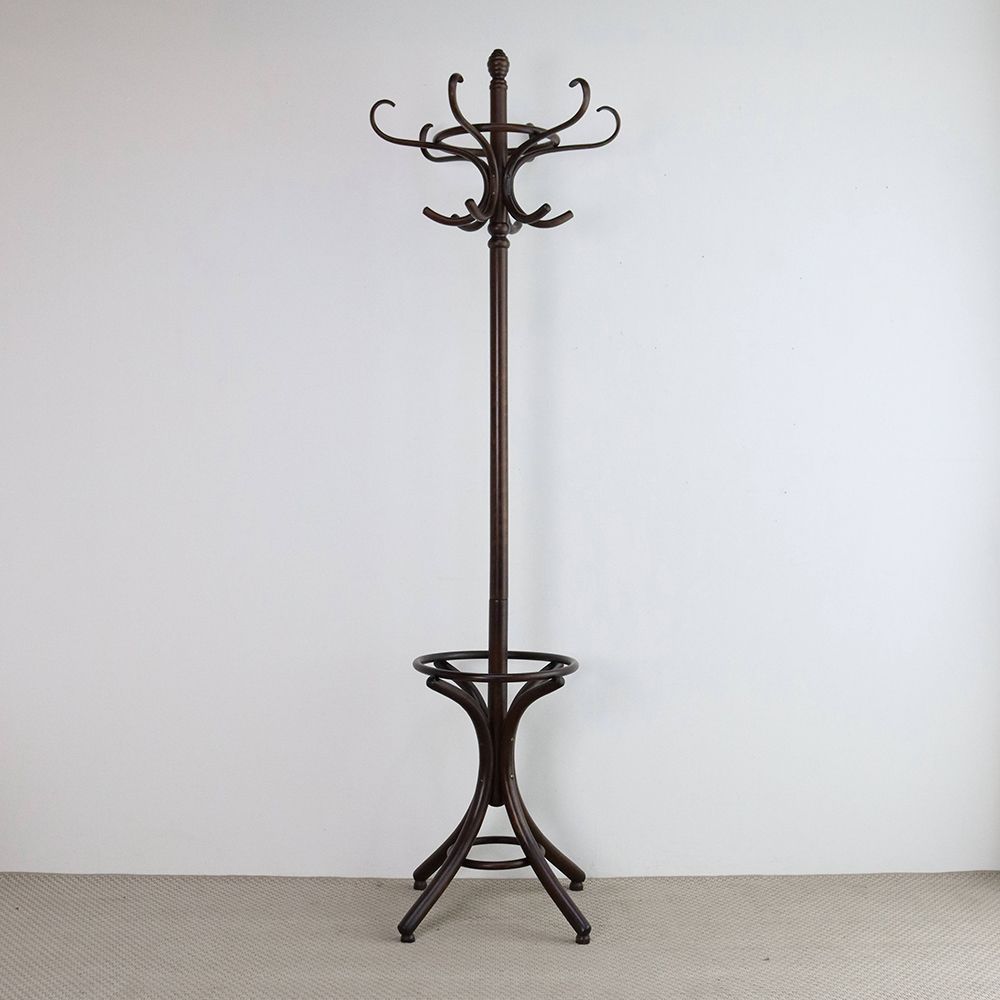 オシャレなフォルム♪ ベントウッドハットスタンド VC107-086