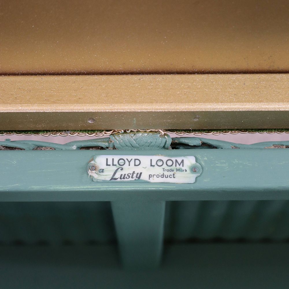 オシャレなベンチに♪ ロイドルーム ベンチ バスケット【W.Lusty&Sons社製】 VC107-090