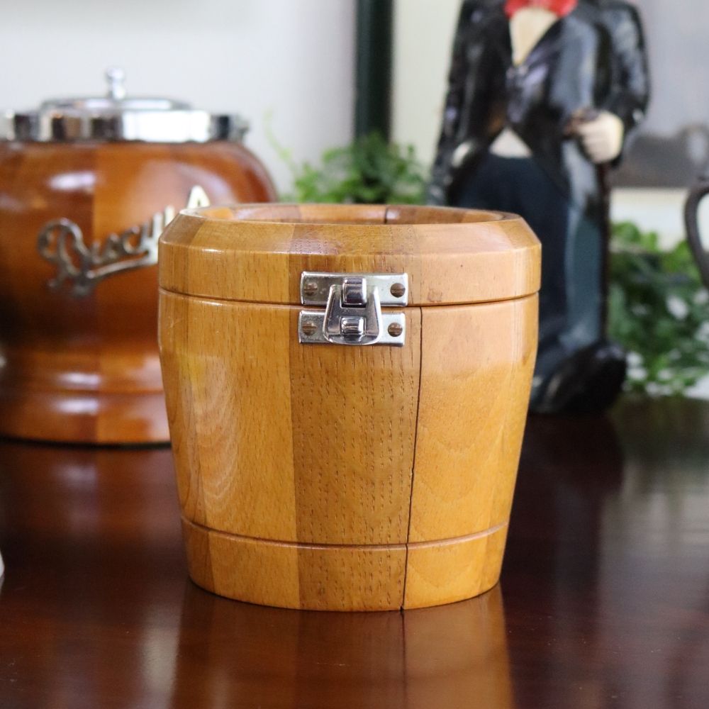 オシャレな小物入れに♪ ビンテージティーキャディー VC107-107