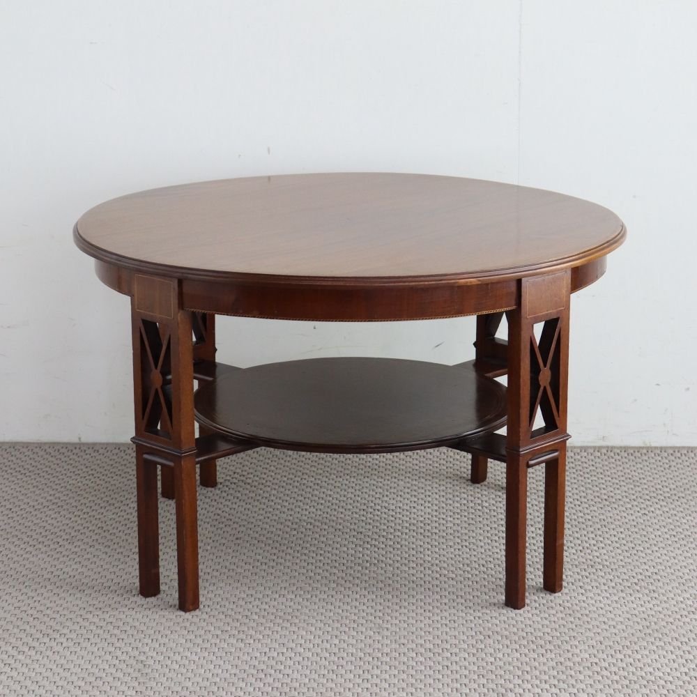 オシャレなマホガニーの気品♪ コーヒーテーブル VC107-156