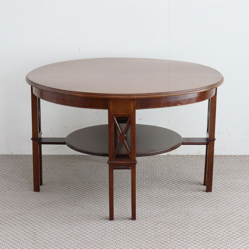 オシャレなマホガニーの気品♪ コーヒーテーブル VC107-156