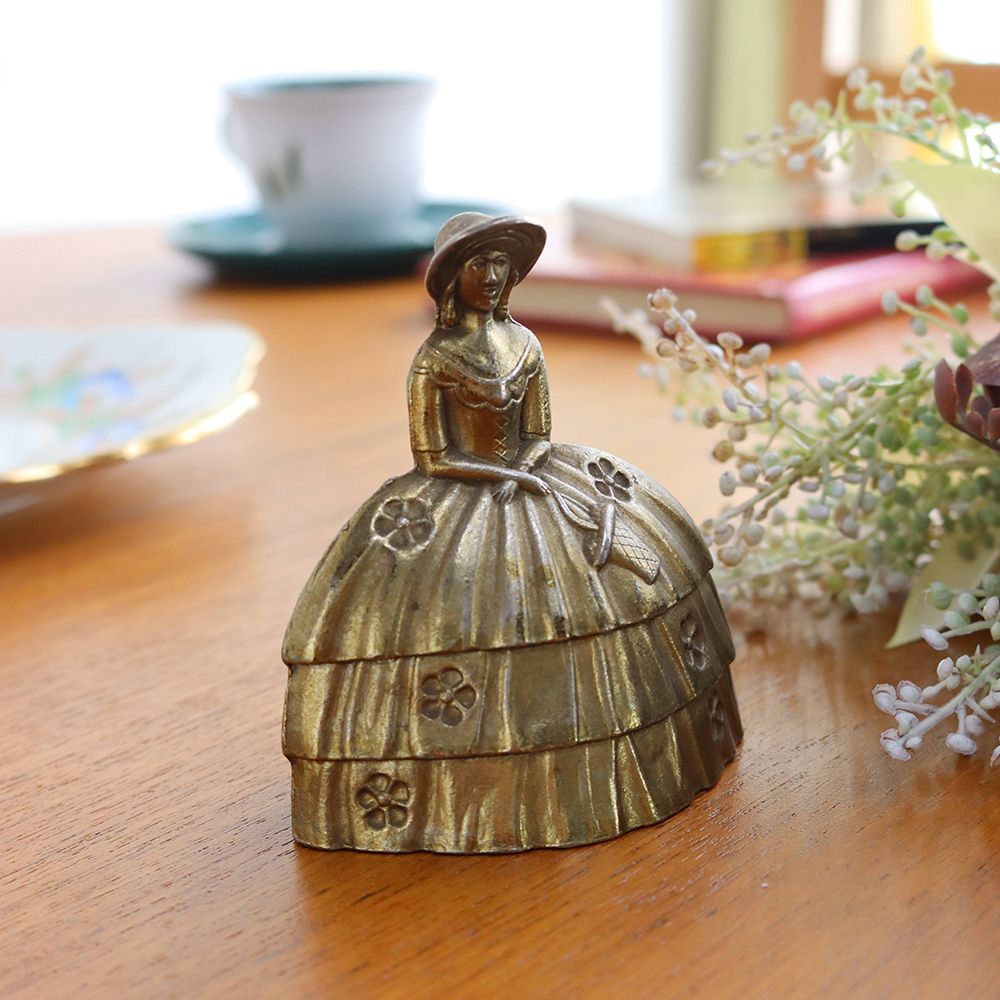 オブジェとして飾りたい♪ ヴィンテージ真鍮ベル VC107-245005