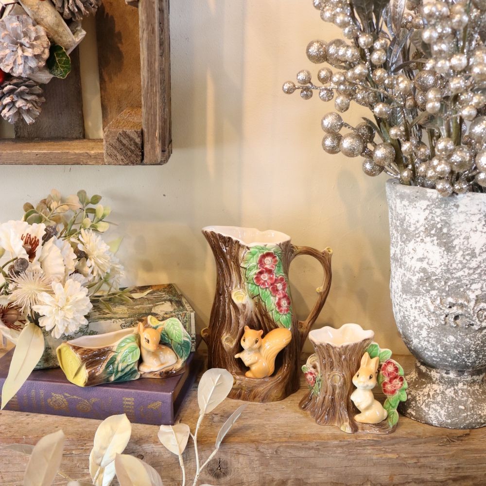 ウサギもニッコリ♪ ヴィンテージ POSY VASE/花器 VC107-247002