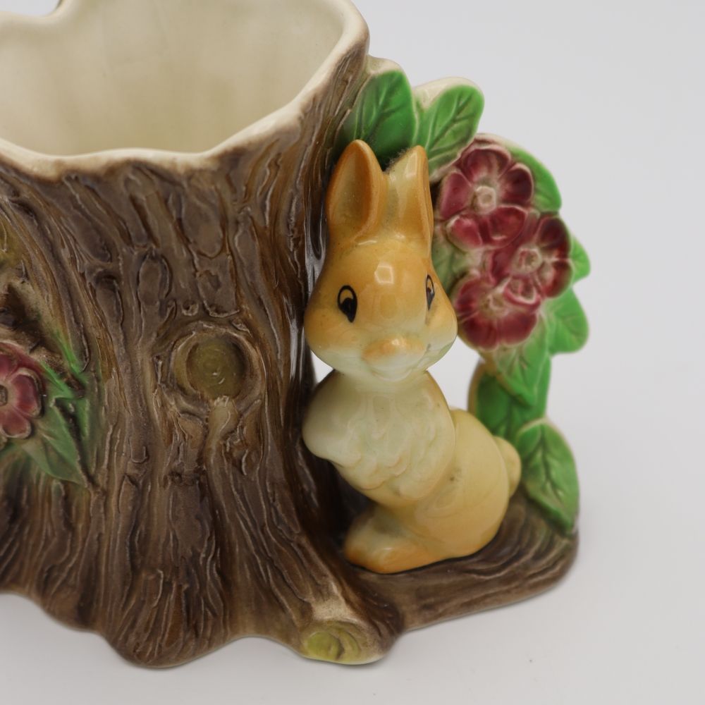 ウサギもニッコリ♪ ヴィンテージ POSY VASE/花器 VC107-247002