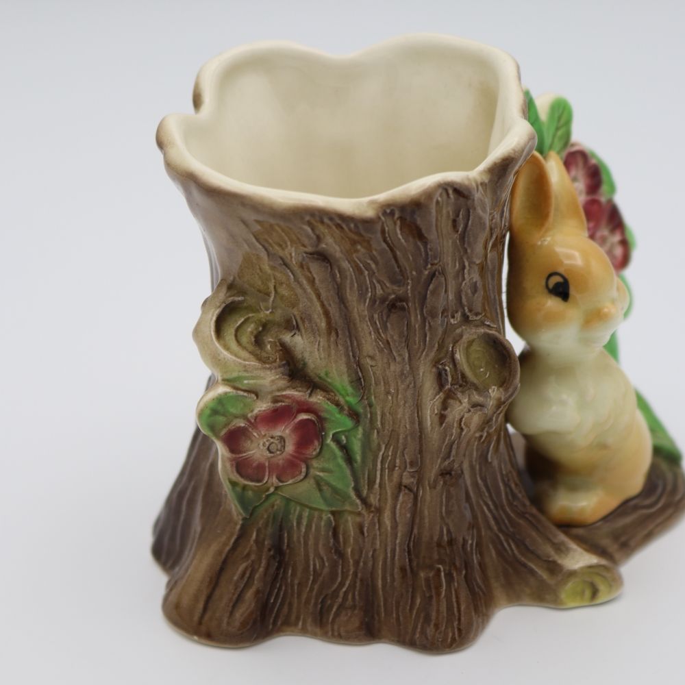 ウサギもニッコリ♪ ヴィンテージ POSY VASE/花器 VC107-247002