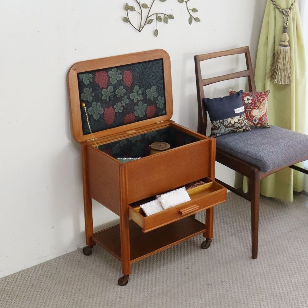 オシャレな収納ボックスに♪ ソーイングボックス【Arnold(C.ARNOLD LTD)/ Morris&Co.】 VC107-299MORRIS