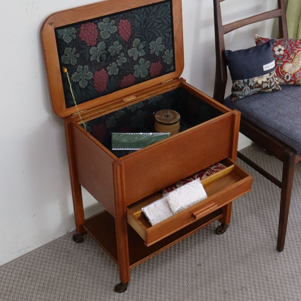 オシャレな収納ボックスに♪ ソーイングボックス【Arnold(C.ARNOLD LTD)/ Morris&Co.】 VC107-299MORRIS