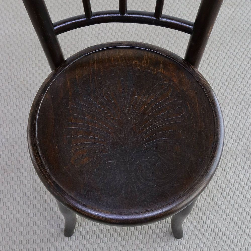 オシャレな実用のチェアに♪ ベントウッドチェア VC108-024002