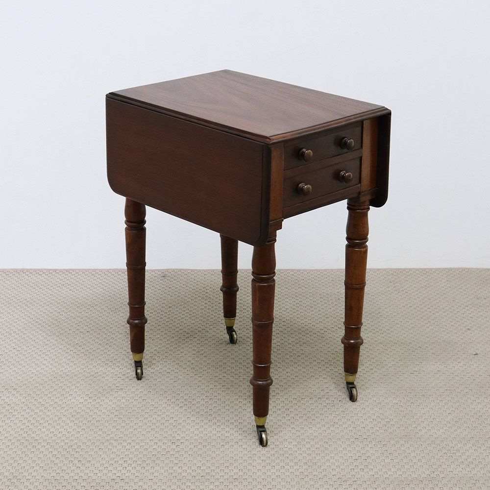 オシャレに活躍♪ ドロップリーフテーブル VC108-038