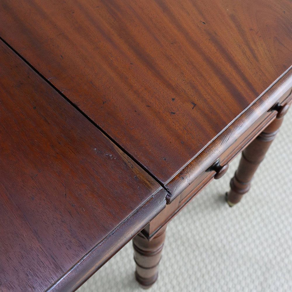 オシャレに活躍♪ ドロップリーフテーブル VC108-038