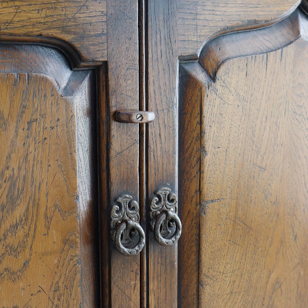 オークの重厚感を楽しんで♪ キャビネット VC108-116