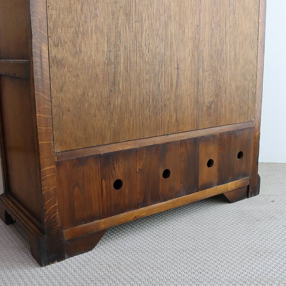 オークの重厚感を楽しんで♪ キャビネット VC108-116