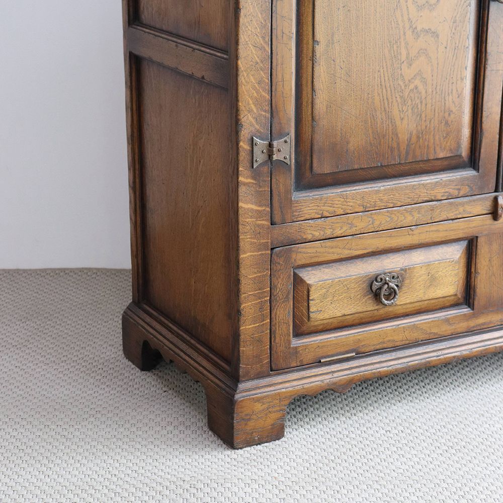 オークの重厚感を楽しんで♪ キャビネット VC108-116