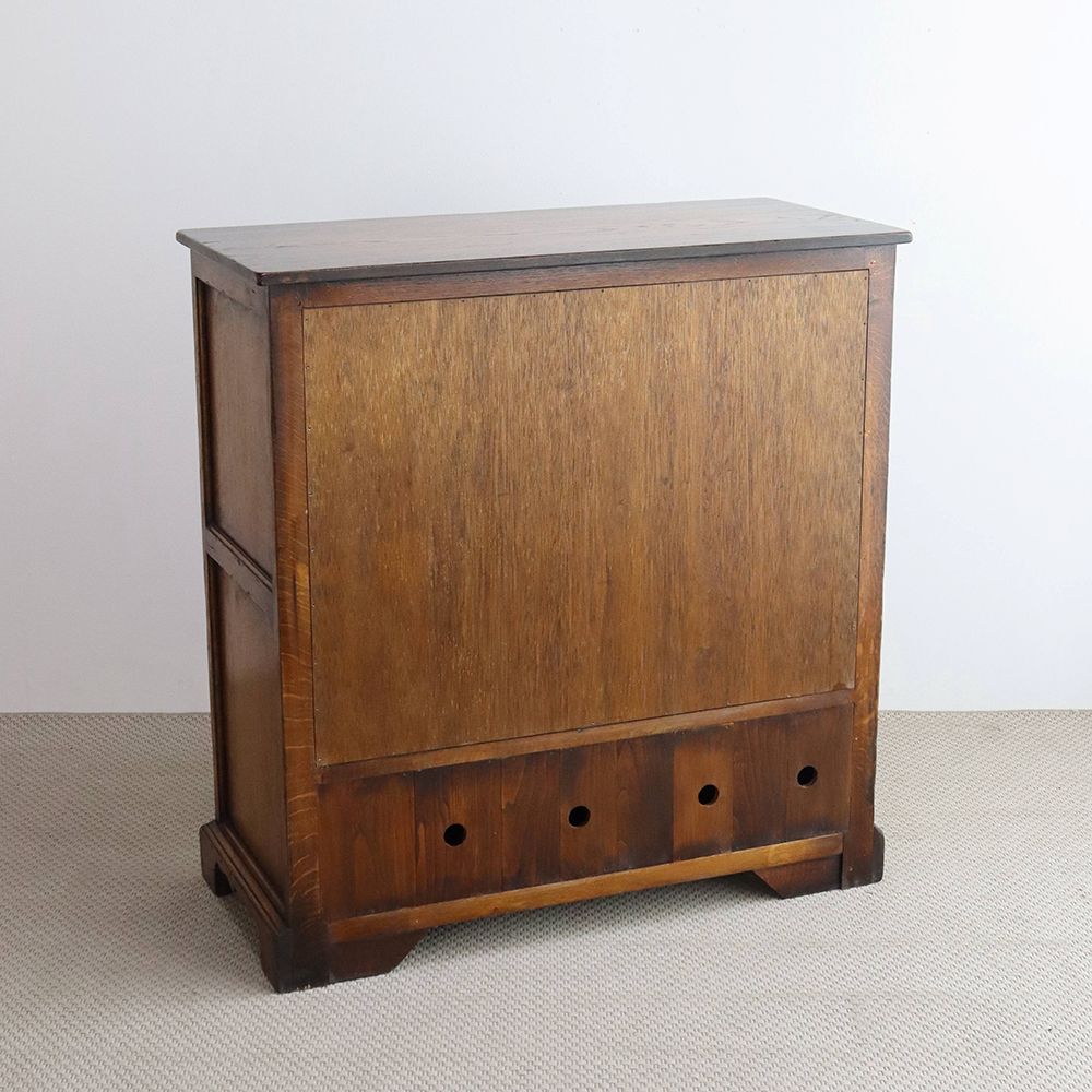 オークの重厚感を楽しんで♪ キャビネット VC108-116