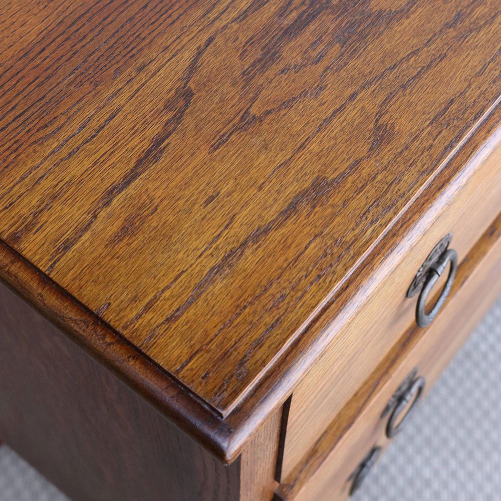 オシャレな把手がアクセント♪ チェスト VC108-145