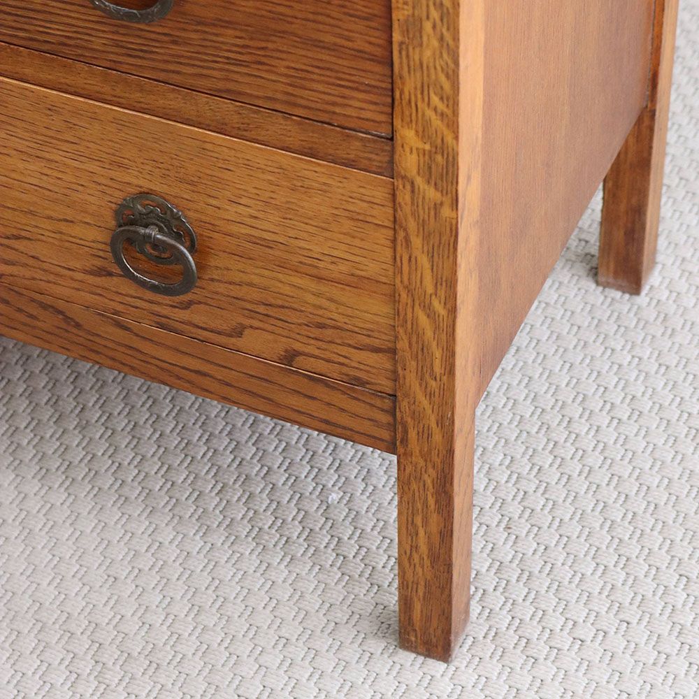 オシャレな把手がアクセント♪ チェスト VC108-145