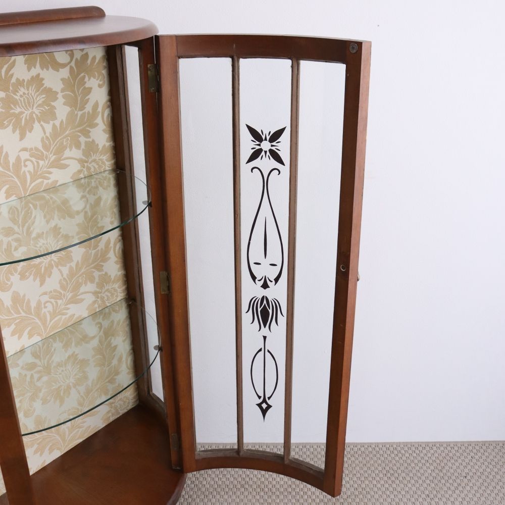 エナメルがキラリ♪ ディスプレイキャビネット VC108-154