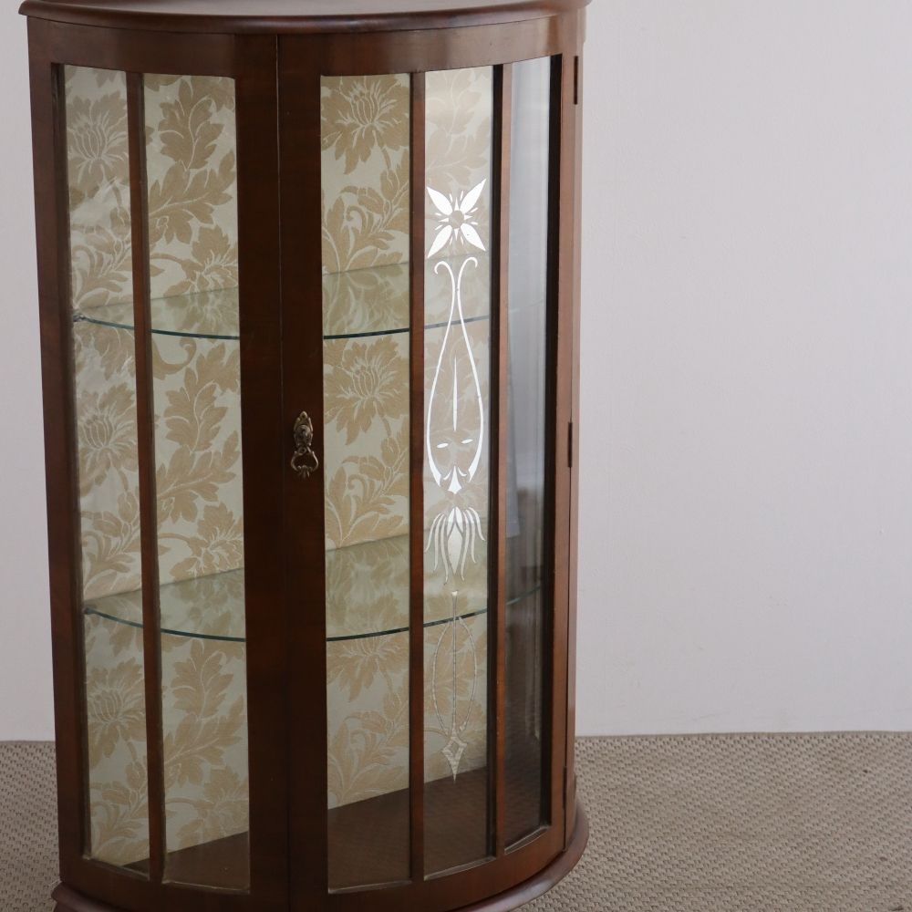 エナメルがキラリ♪ ディスプレイキャビネット VC108-154