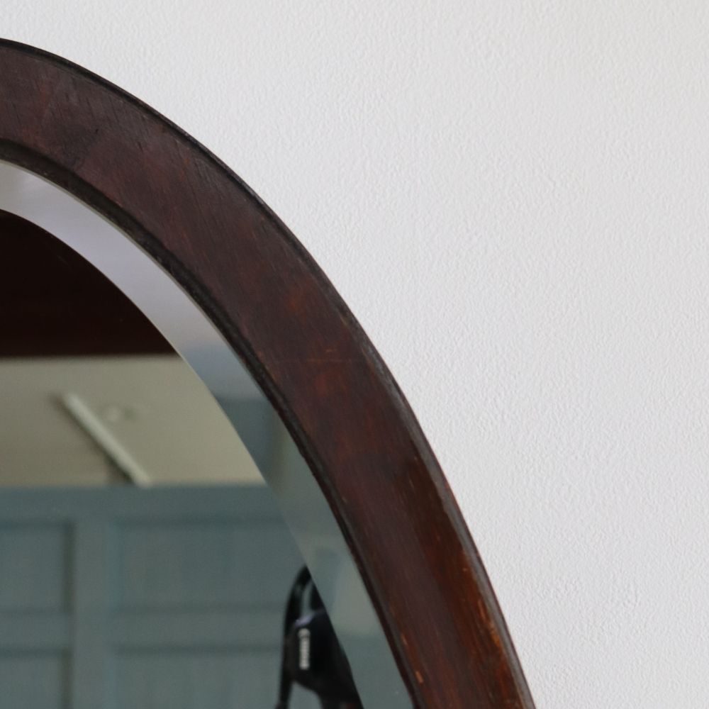 オシャレなオーバル型♪ アンティークミラー VC108-197