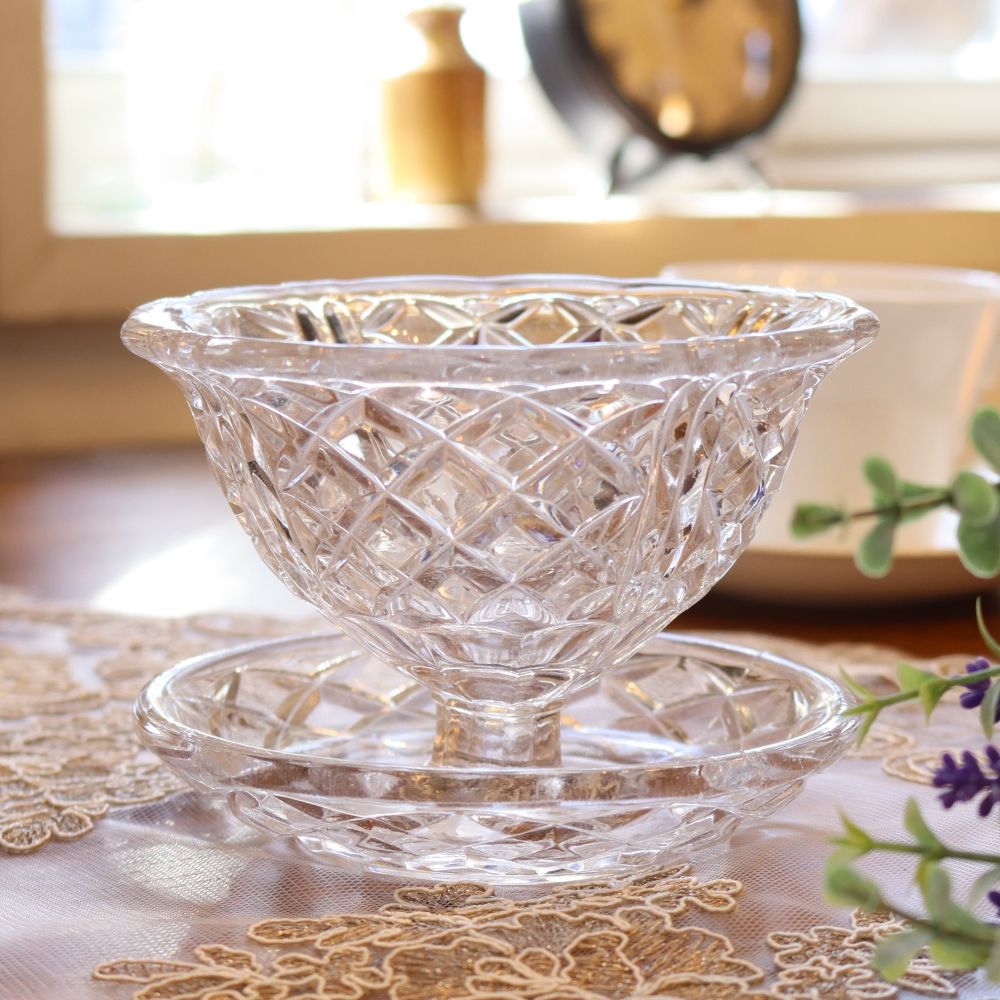 オシャレな脚付き♪ サンデーグラス VC108-228004