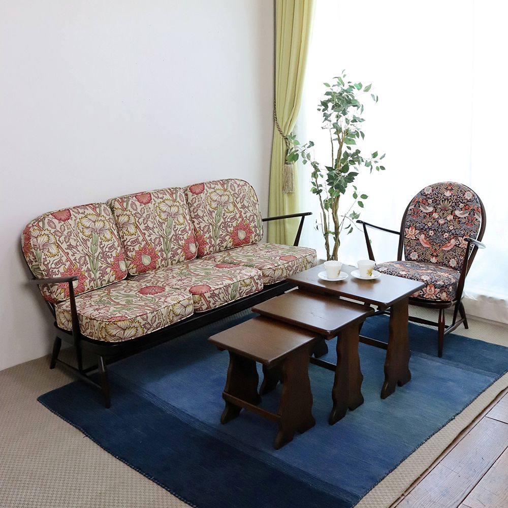 くつろぎの時間はアーコールで♪ イージーチェア 【Ercol No.307】 VC109-022MORRIS