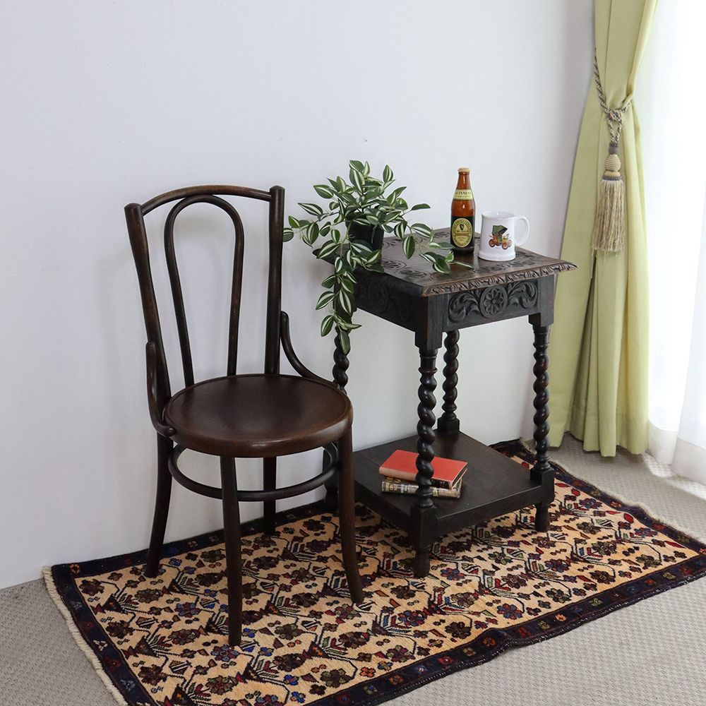 オシャレな模様にときめきます♪ ベントウッドチェア VC109-029008