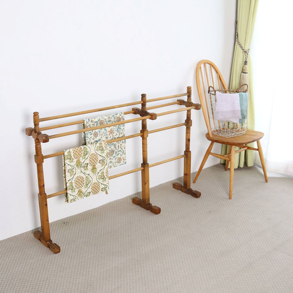 インテリアとして楽しみたい♪ タオルレール VC109-035