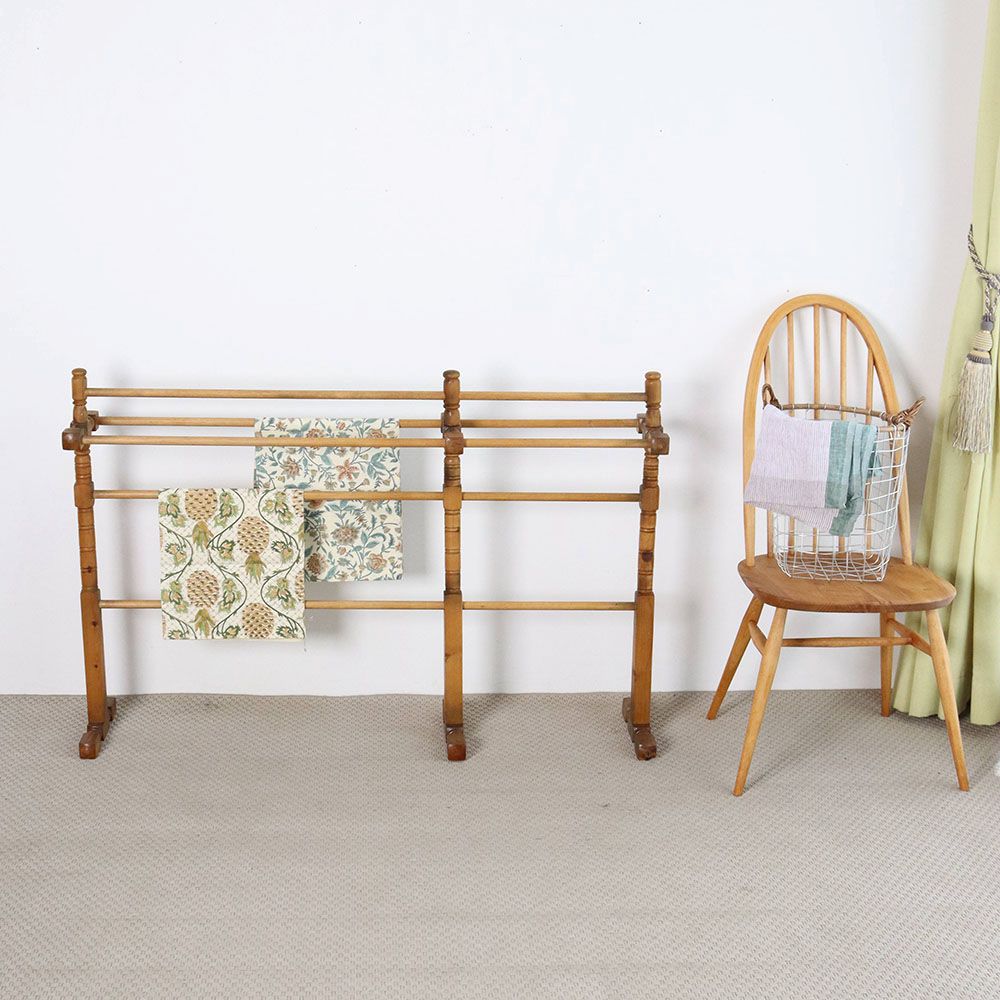 インテリアとして楽しみたい♪ タオルレール VC109-035